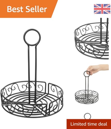Compact black wire - compact, condiment