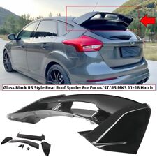 PAINTED RS STYLE REAR ROOF SPOILER WING FOR FORD FOCUS MK3 III ST RS HATCH 11-18