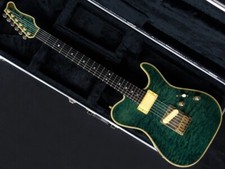 Valley Arts TSE245 Herringbone Binding Gold Hardware USA TL Type Electric GUitar