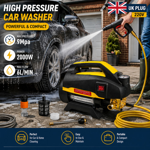 2000w pressure washer - pressure, power