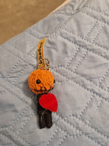 Voodoo doll halloween - doll,, pumpkin