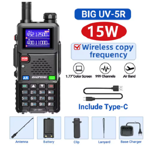 Baofeng 5rh max tri power - baofeng, uv-5rh