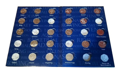 Olympic 50p pence - 50p, sports