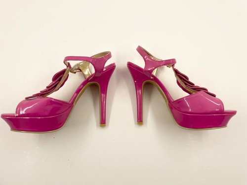 Koi couture patent - hot, pink