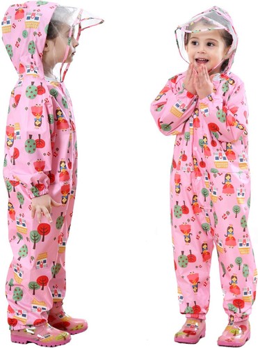Raincoat kids hooded - raincoat, rains