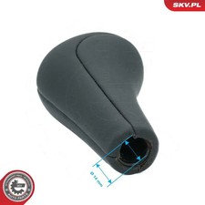 Gear lever knob black 63SKV016
