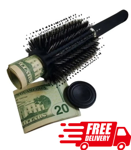 Hair brush safe - safe, stash