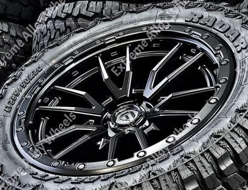 Black fuel alloy wheels - black,
