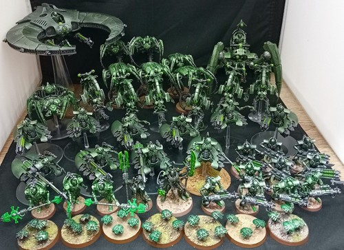 Warhammer 40k necrons army - warhammer,