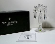 *NEW* Waterford Crystal TARA (2010-12) Candelabra 10" NIB IRELAND Candle Stick
