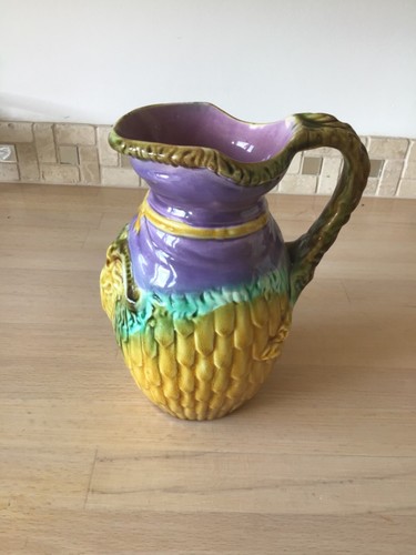 Antique 19th pot - pot, majolica