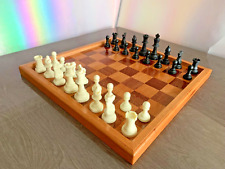 50mm squares-Premium Handcrafted Mahogany & beech Chessboard