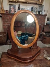 Victorian French Style Mirror Suitable For Dresser Washstand Chest Console Table