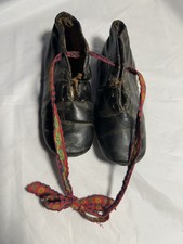 Vintage 1800s Leather Toddler