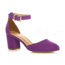 WOMENS LADIES BLOCK LOW MID