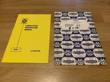 Triumph GT6 Competition Handbook, Stanpart Packaged Rare, Triumph SAH, GT6 +