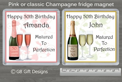 Personalised pink champagne - personalised, pink,