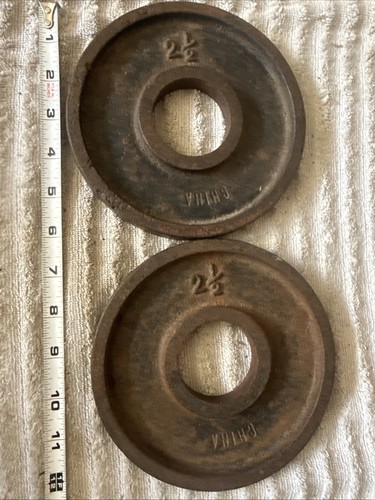 Vintage unbranded 2 - 1/2, lb
