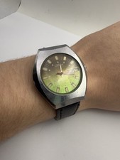 Slava Vintage Men’s watch mechanical USSR soviet 26 Jewels