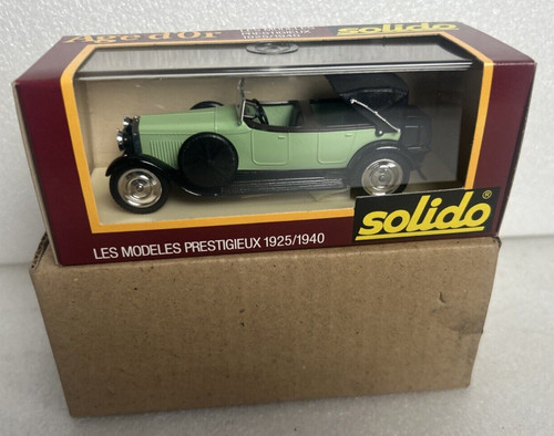 Solido car model age - car, d'or