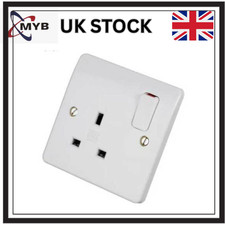 MK Logic Plus 13A 1-Gang DP