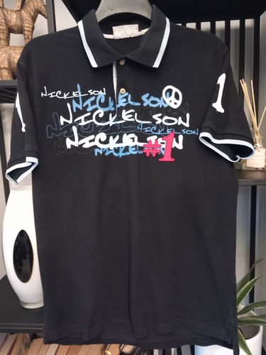 Vintage nickelson navy polo - nickelson,
