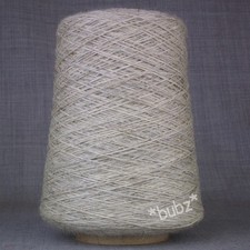 BRITISH BREED PURE SWALEDALE WOOL YARN 400g CONE 4 PLY KNITTING NATURAL FLECK