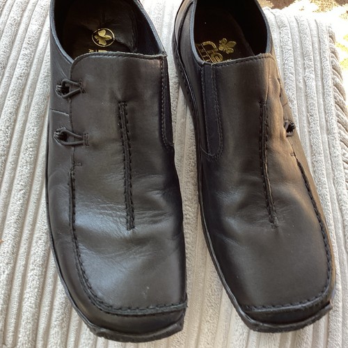 Ladies rieker leather slip - ladies,