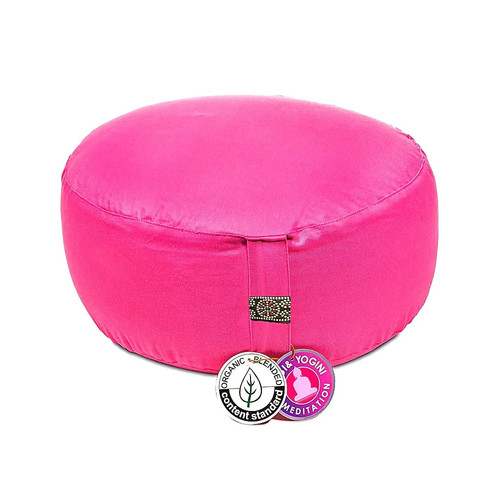 Round zafu meditation cushion - round,