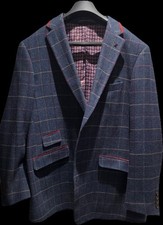 Skopes Doyle 3-Piece Tweed Suit Size 48R Jacket / 50R Waistcoat / 40S Trousers/