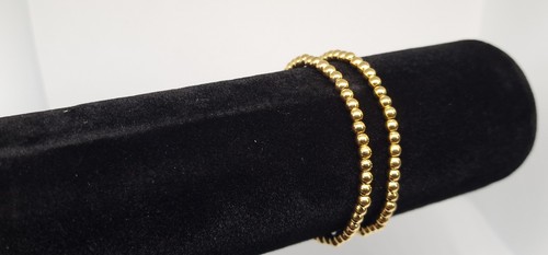 18k gold plated beaded - plated,