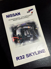 NISSAN R32 SKYLINE ENGINE MANUAL CA18i RB20E RB220DE RB20DET RB25DE RB26DETT