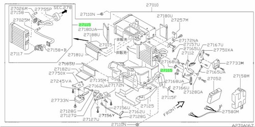 Oem core front heater - oem,