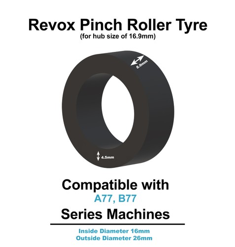 Revox pinch roller tyre - roller,