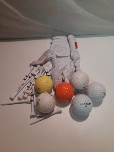 Golf bundle glove 6 - -, balls