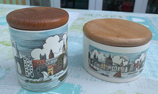 Holkham pottery-two lidded