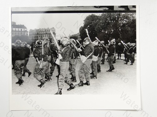 Riot police france - riot, law