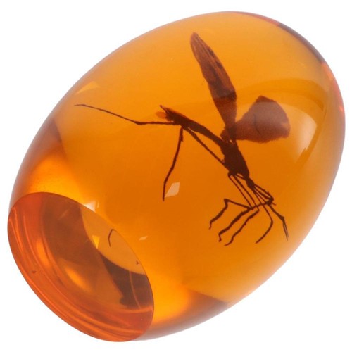 Amber paperweights mosquito - amber,