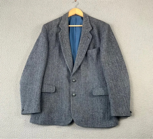 Dunn harris tweed blazer - harris,