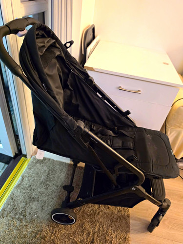 Hauck black single pushchair - black,
