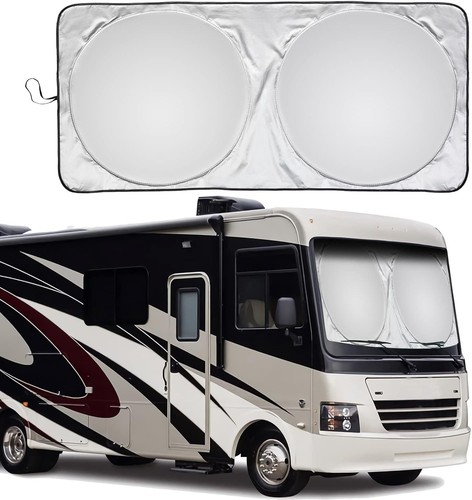 Bus windshield sun shade - bus,