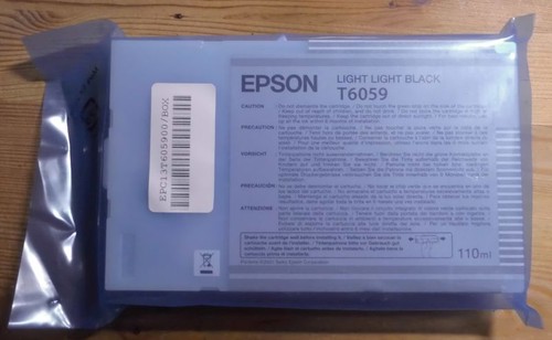 Original epson t6059 ink - ink, light