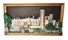 MARCUS REPLICAS Souvenir WARWICK CASTLE 🏰 Ceramic Wall Hanging 3D PLAQUE