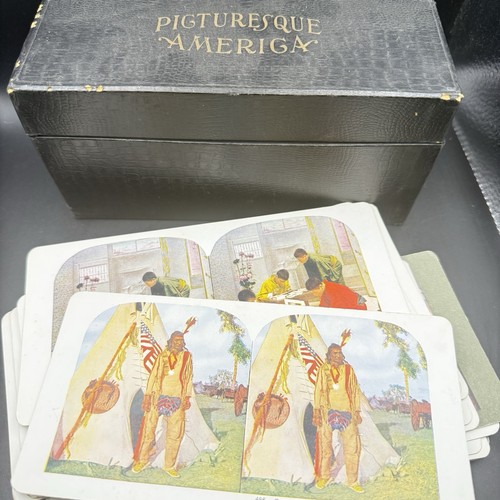 Lot antique stereoscope - lot,