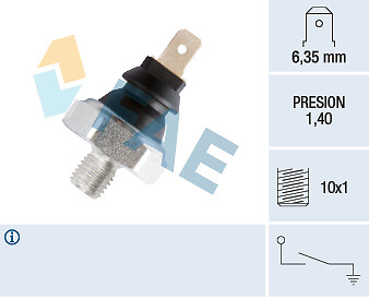 Fae 12900 oil - pressure, switch