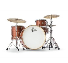 Gretsch Catalina Club 24" Drum Kit in Satin Walnut Glaze