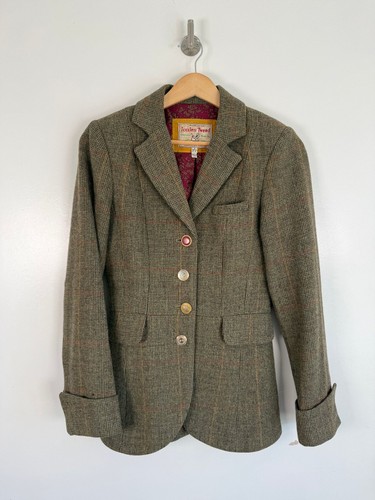 Joules tweed blazer - size, 8