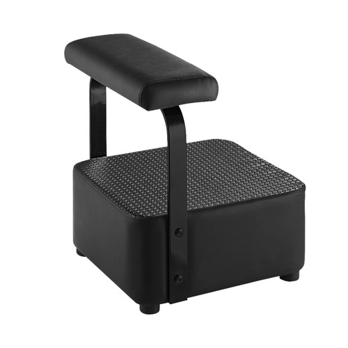 Station chair footrest - footrest, black