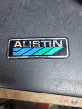 Austin Small Plastic Badge Original Emblem Self Adhesive 10cm x 3.6cm