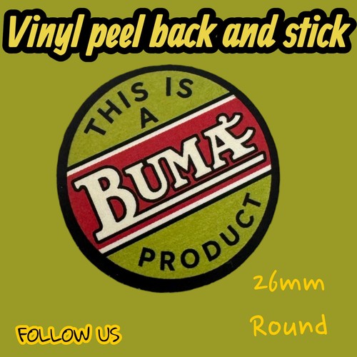Buma product vintage round - vintage,
